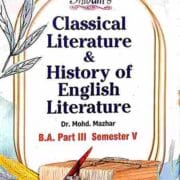 Classical Literature &History Of English Literature B.A. 5th Sem.Testbook Shivam's