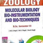 Zoology Molecular Biology Bio-Instrumentation And Bio-Techniques Ramprasad