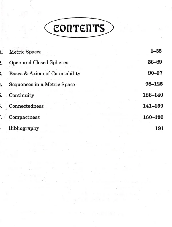 matric Space