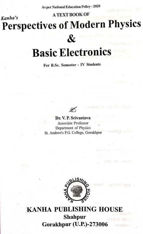 Modern Physics and Basic Electronics