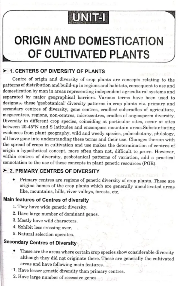 Botany 4th Sem.