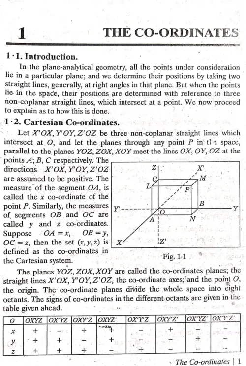 Coordinate Geometry