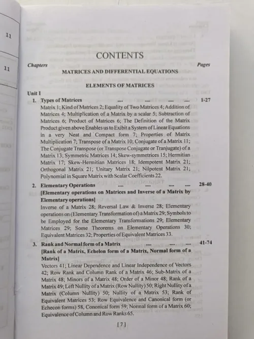matrices And differential equation