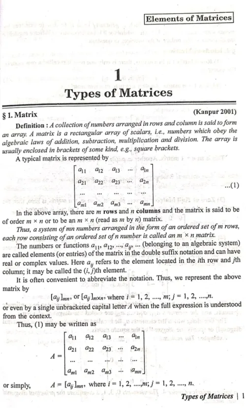 matrices And differential equation