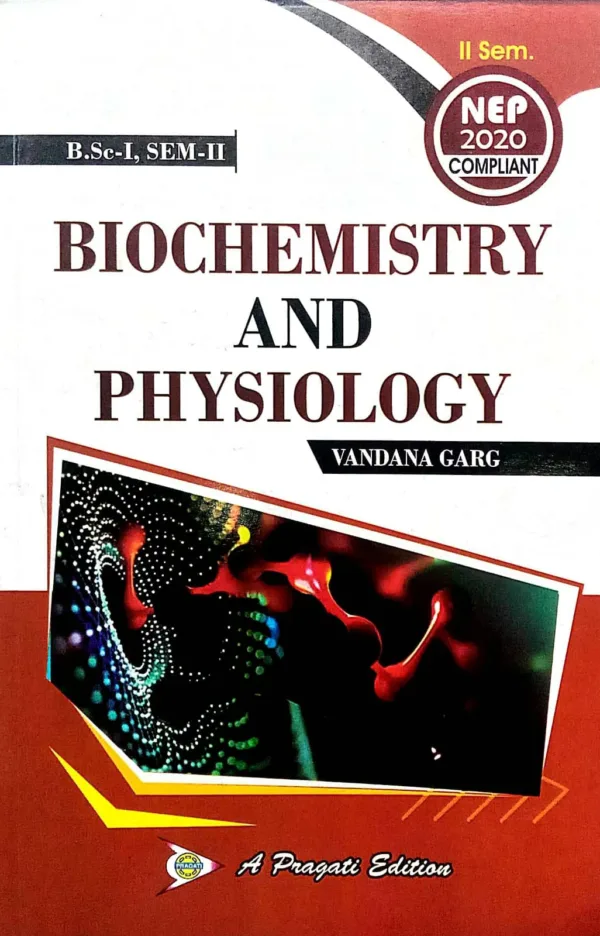 Biochemistry And Physiology B.Sc.2nd Sem.Zoology testbook Cover Page.