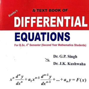 differential Equation Front Page.