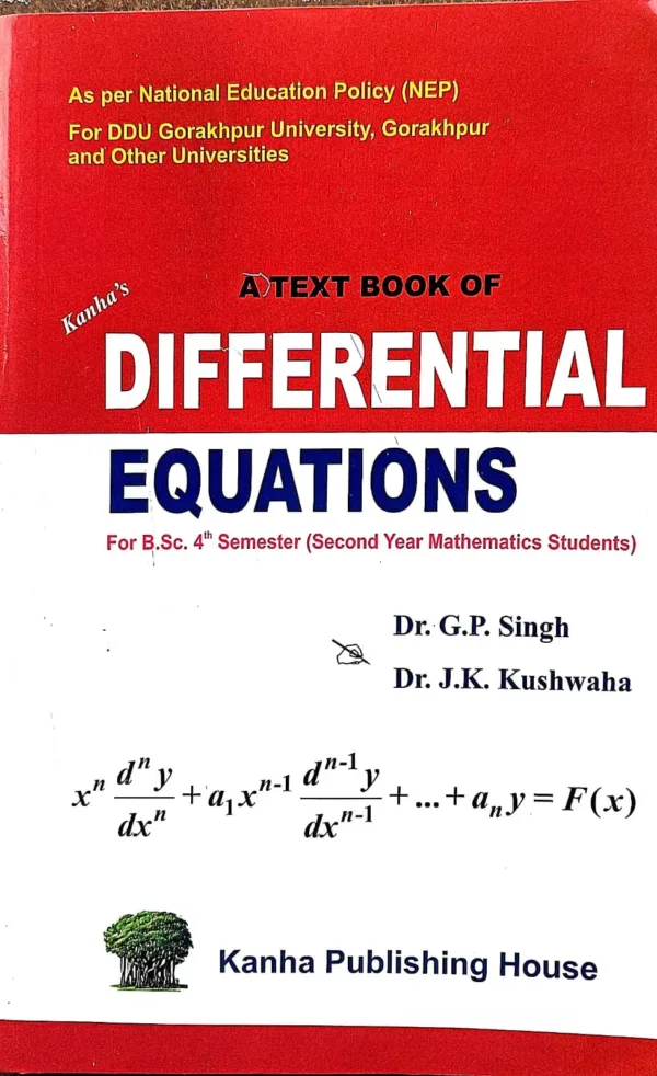 differential Equation Front Page.