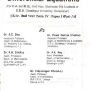 differential Equation Writer Page.