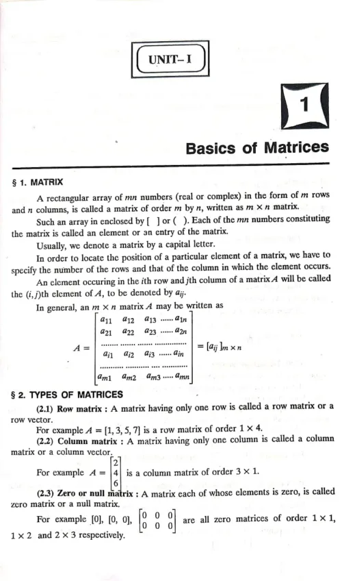 matrices And differential equation.