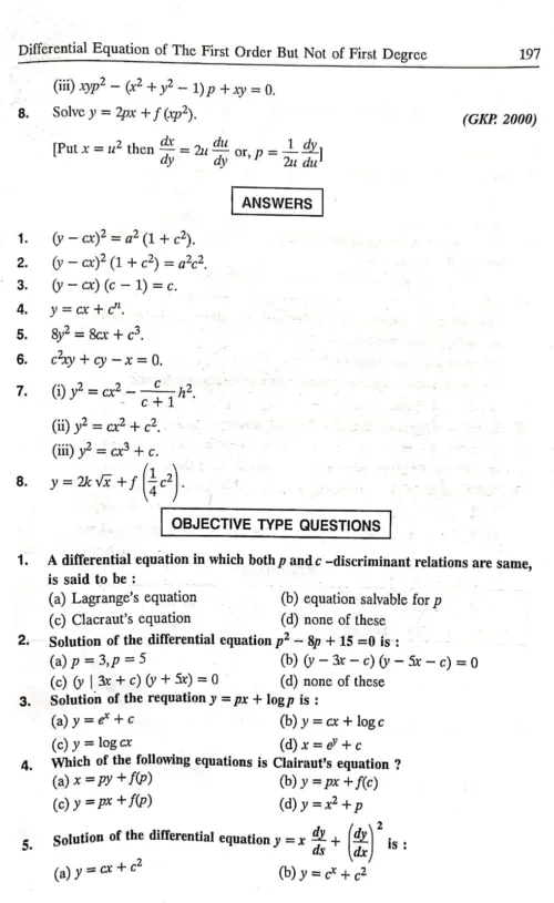 matrices And differential equation.