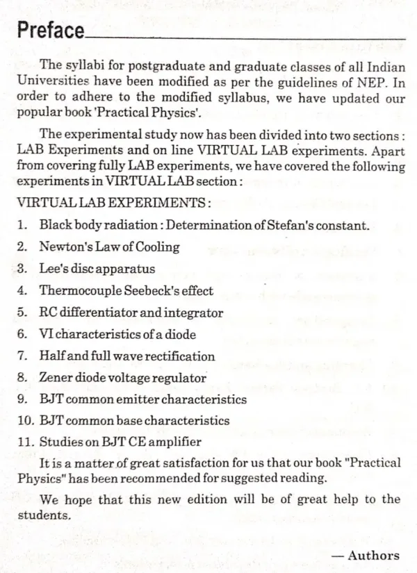 Physics Page Prefer Page