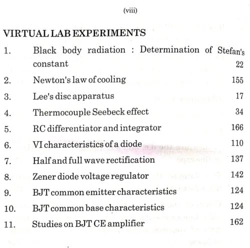 Physics Page Contents 3rd Page.