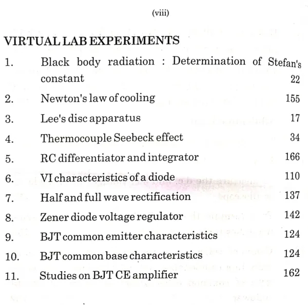 Physics Page Contents 3rd Page.