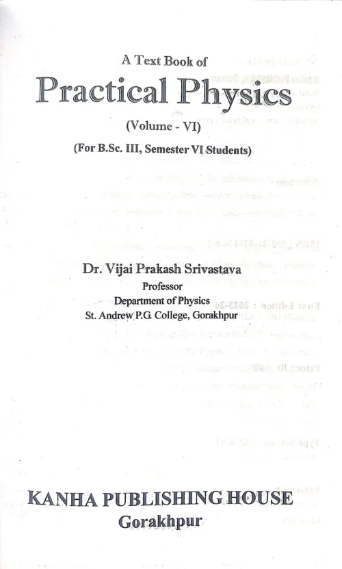 Physics Practical Writer Page.